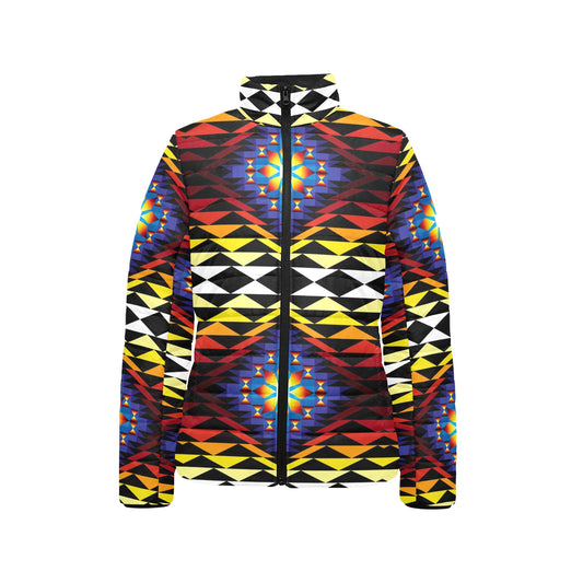 Sunset Blanket Stand Collar Jacket