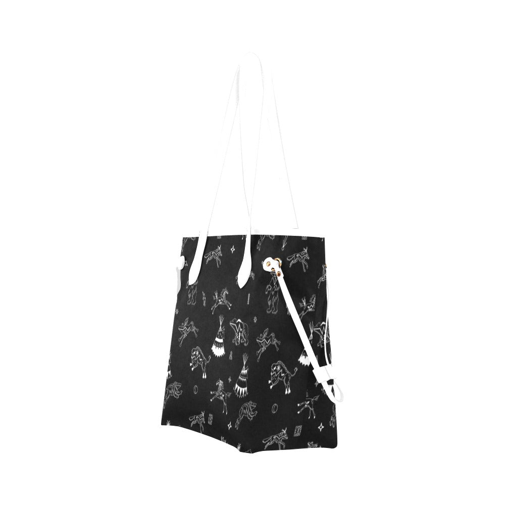 Ledger Dables Black Clover Canvas Tote Bag