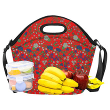 Load image into Gallery viewer, Grandmother Stories Fire Neoprene Lunch Bag/Large
