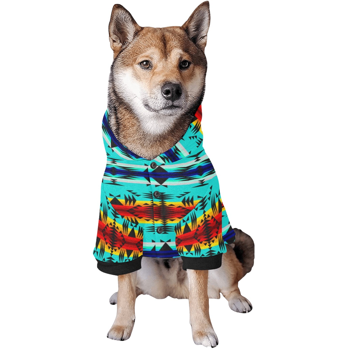 Between the Mountains Pet Dog Hoodie