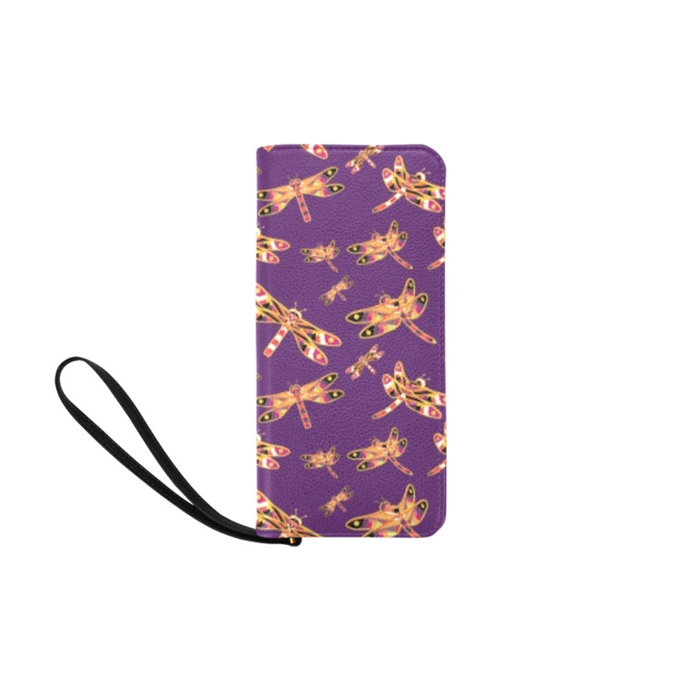 Gathering Yellow Purple Clutch