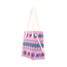 Load image into Gallery viewer, Sacred Trust Carnation Clover Canvas Tote Bag
