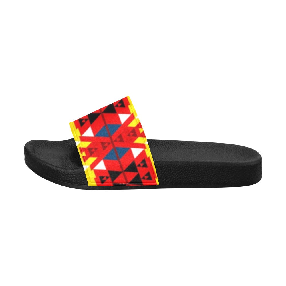 Writing on Stone Enemy Retreat Slide Sandals