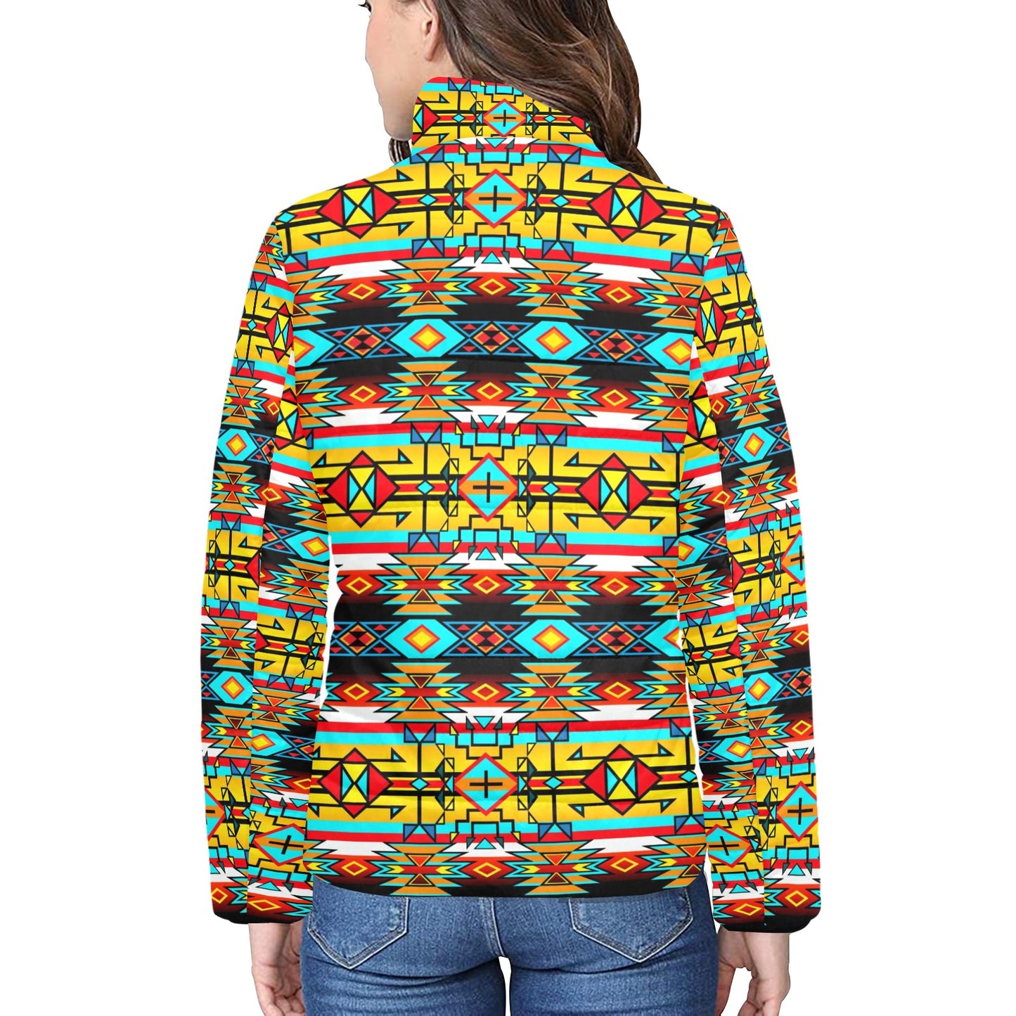 Force of Nature Twister Women's Stand Collar Padded Jacket