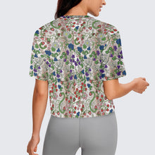 Load image into Gallery viewer, Grandmother Stories Br Bark Crop Top
