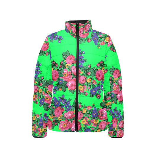 Kokum's Revenge Green Stand Collar Jacket