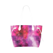 Load image into Gallery viewer, Animal Ancestors 8 Gaseous Clouds Pink and Red Clover Canvas Tote Bag
