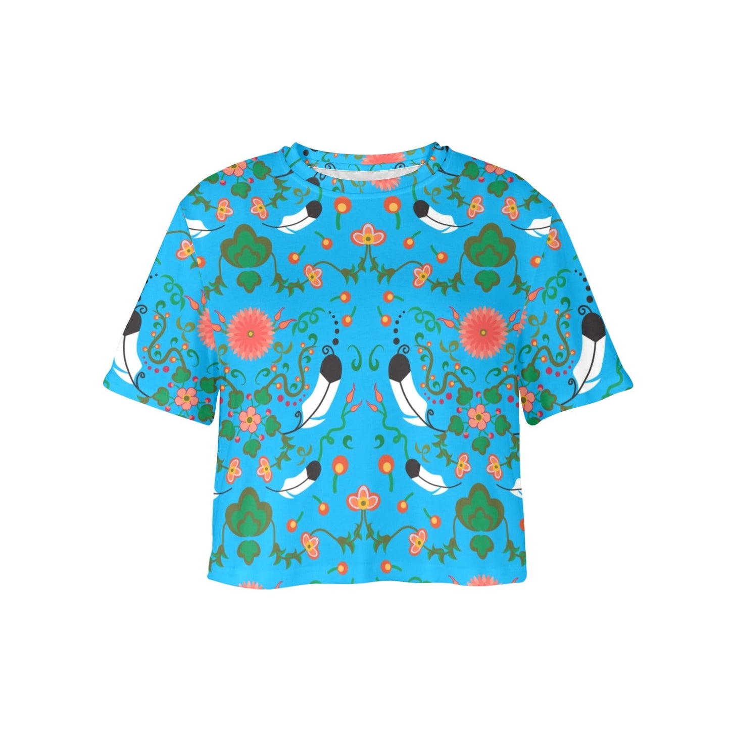 New Growth Bright Sky Crop Top