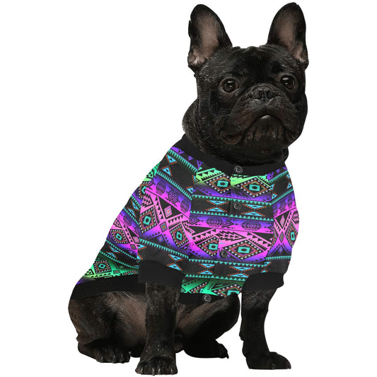 California Coast Sunrise Pet Dog Round Neck Shirt