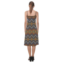 Load image into Gallery viewer, Fire Feather Grey Alcestis Slip Dress
