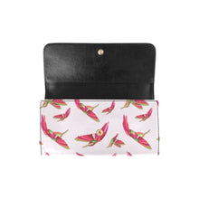 Load image into Gallery viewer, Red Swift Colourful Women&#39;s Trifold Wallet
