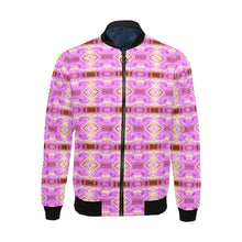 Load image into Gallery viewer, Gathering Earth Lilac Bomber Jacket for Men
