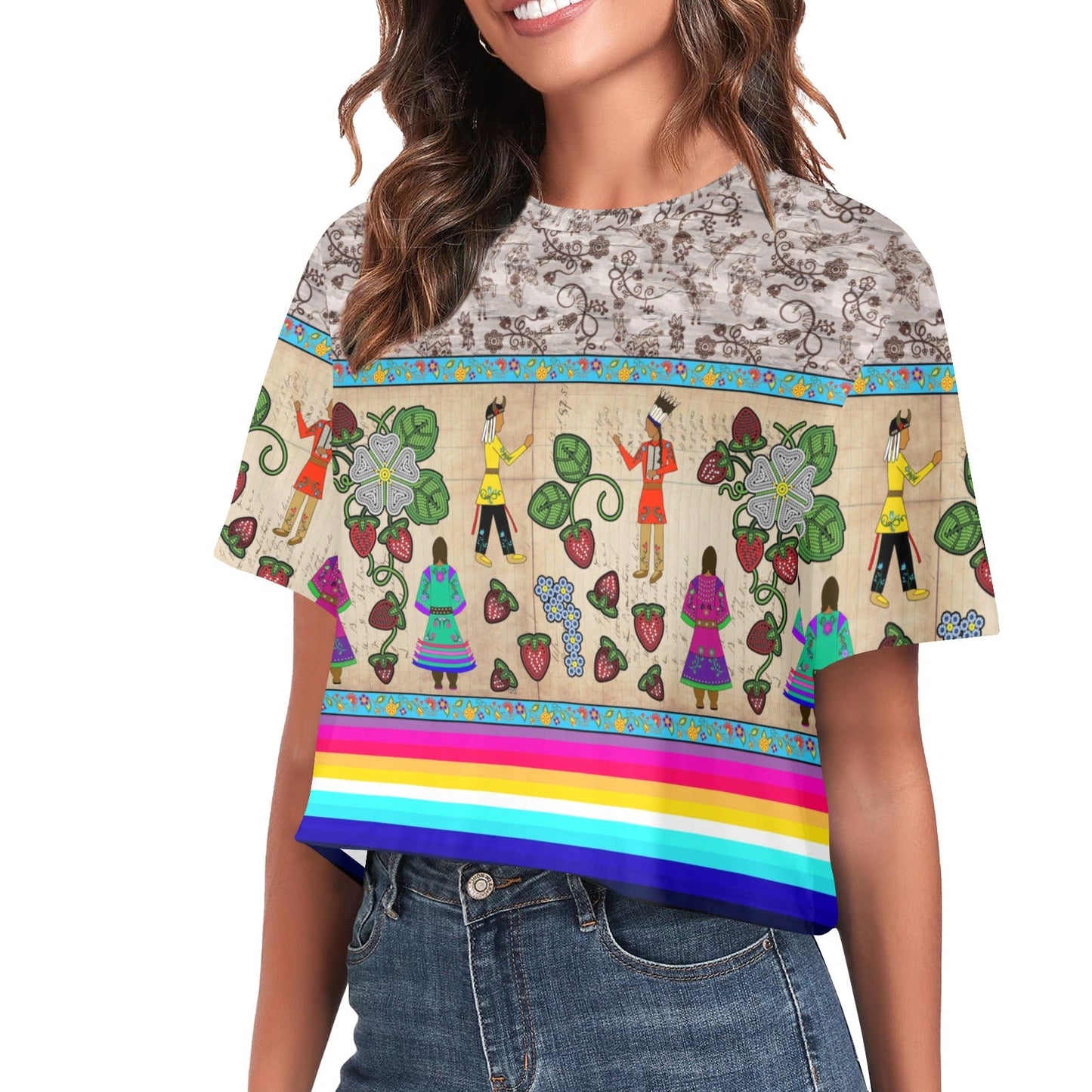 Love Stories Crop Top