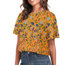 Load image into Gallery viewer, Grandmother Stories Carrot Crop Top
