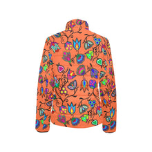 Load image into Gallery viewer, Indigenous Paisley Sierra Women&#39;s Stand Collar Padded Jacket
