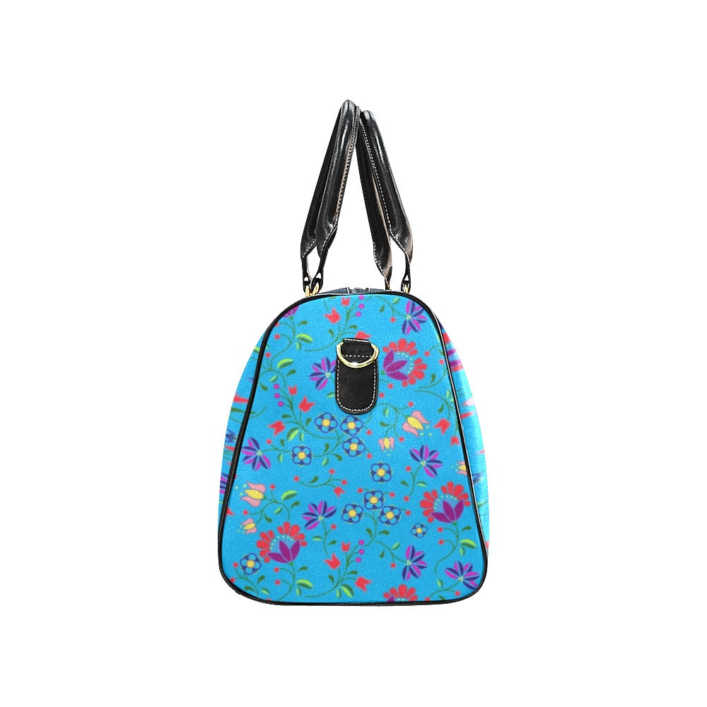 Fleur Indigine Ciel New Waterproof Travel Bag/Small