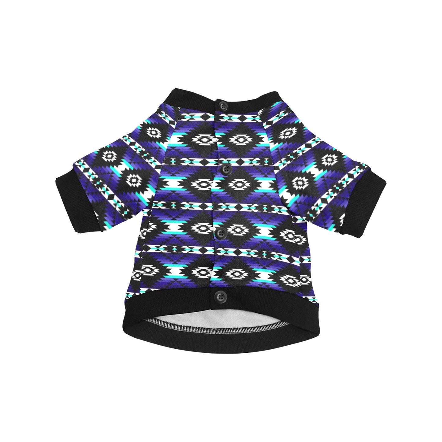 Cree Confederacy Midnight Pet Dog Round Neck Shirt