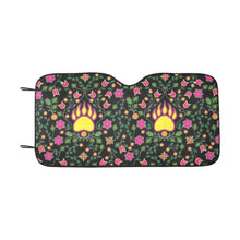 Load image into Gallery viewer, Floral Bearpaw Pink and Yellow Car Sun Shade 55&quot;x30&quot;
