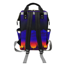 Load image into Gallery viewer, Teepees Northern Lights Multi-Function Diaper Backpack/Diaper Bag
