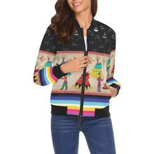 Load image into Gallery viewer, Ledger Chiefs Midnight Bomber Jacket for Women
