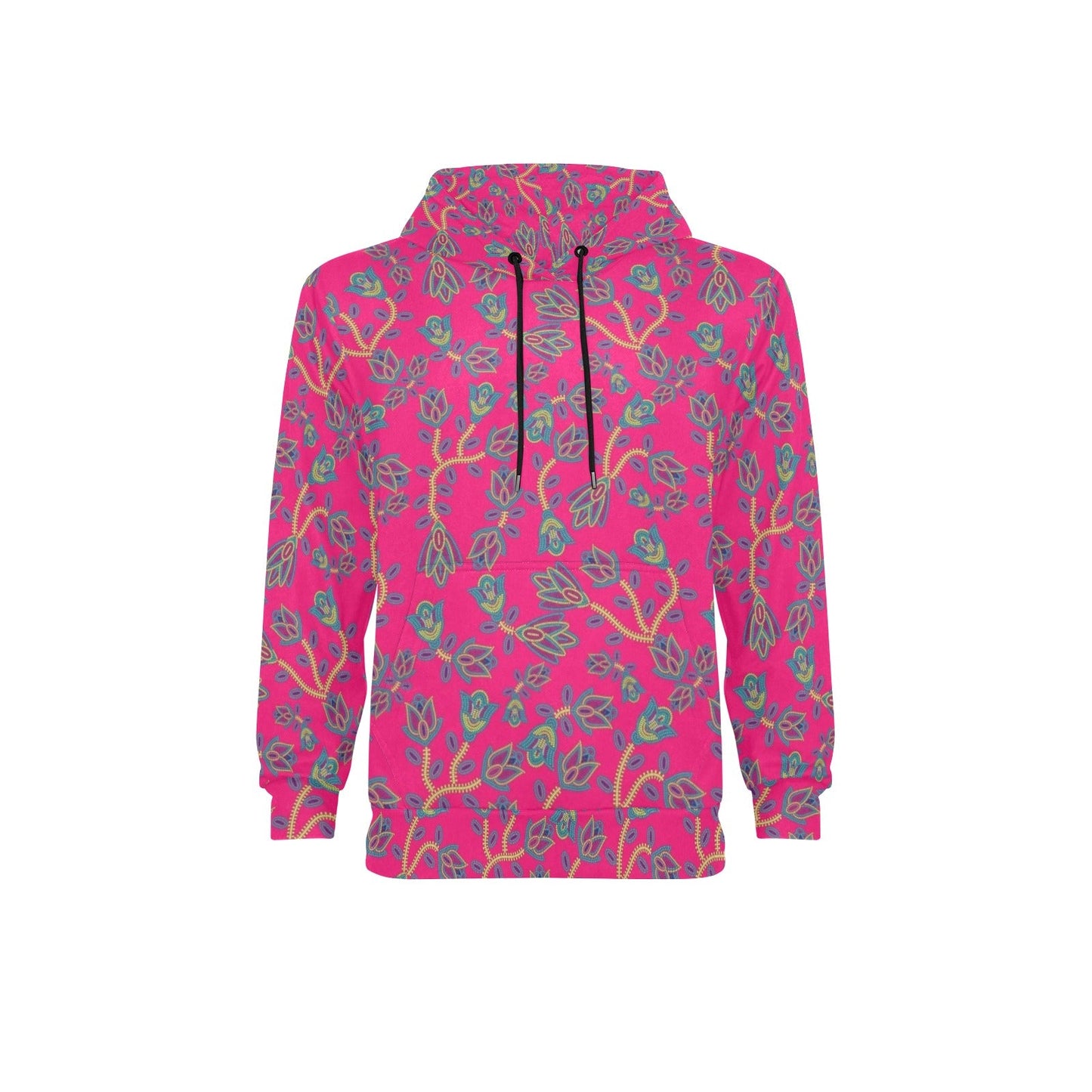 Beaded Lemonade Men's Long Sleeve Fleece Hoodie