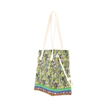 Load image into Gallery viewer, Culture in Nature Green Leaf Clover Canvas Tote Bag
