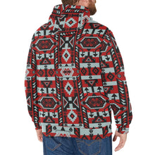 Load image into Gallery viewer, Chiefs Mountain Candy Sierra Dark Men&#39;s Long Sleeve Fleece Hoodie
