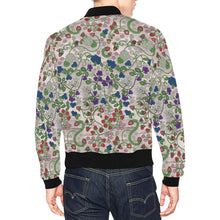 Load image into Gallery viewer, Grandmother Stories Bright Birch Bomber Jacket for Men
