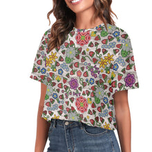 Load image into Gallery viewer, Berry Pop Bright Birch Crop Top
