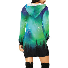 Load image into Gallery viewer, Aurora Medicine Animals Hoodie Dress
