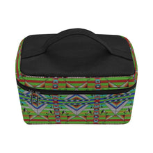 Load image into Gallery viewer, Medicine Blessing Lime Green Cosmetic Bag/Large
