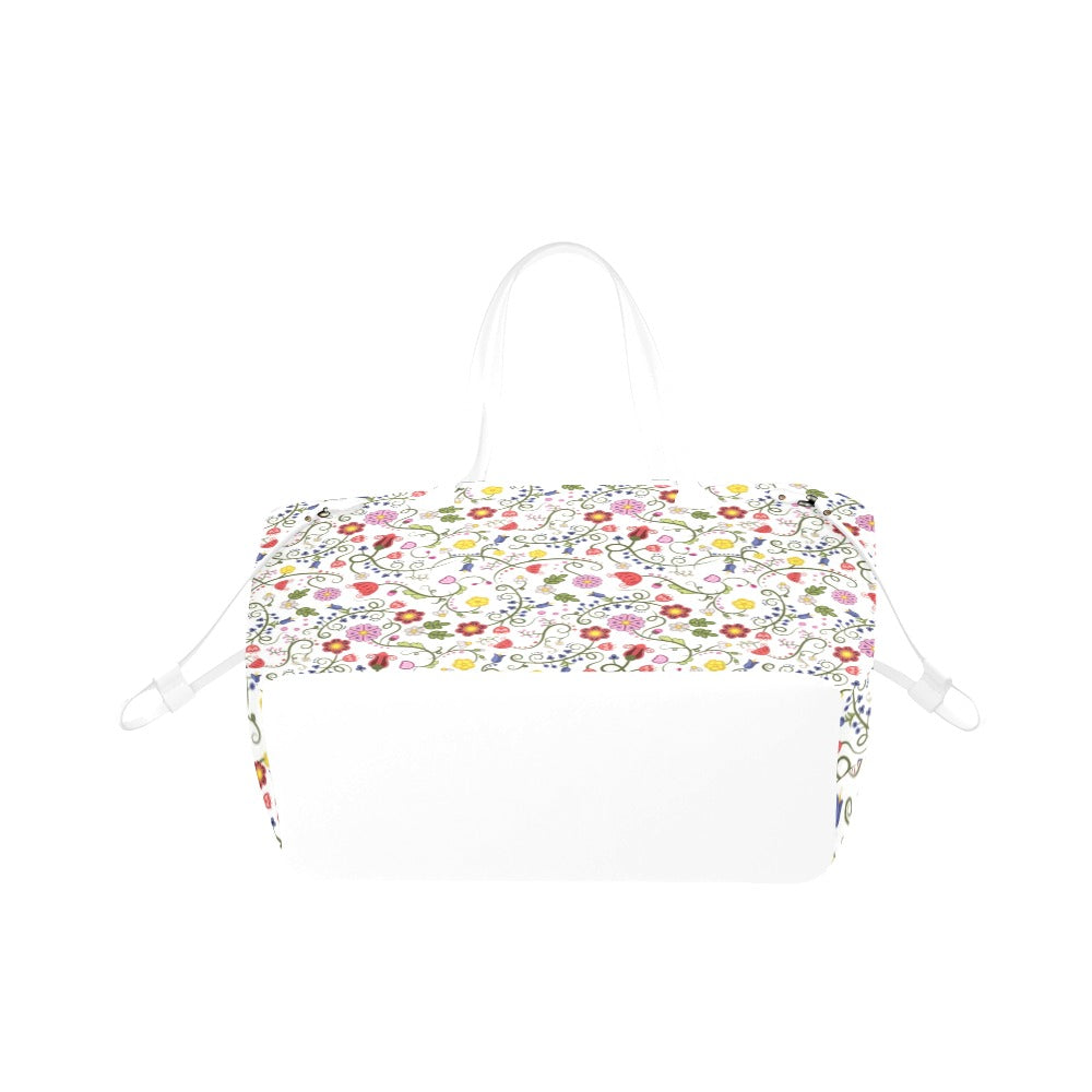 Nipin Blossom Clover Canvas Tote Bag