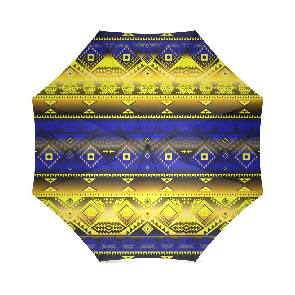 California Coast Afternoon Storm Foldable Umbrella Foldable Umbrella e-joyer 