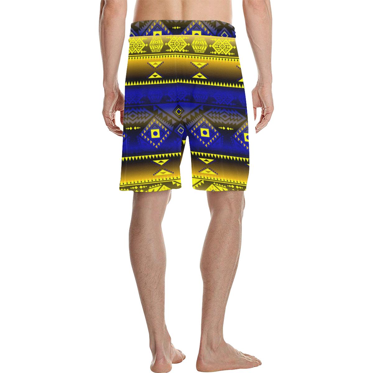 California Coast Afternoon Storm Men's All Over Print Casual Shorts (Model L23) Men's Casual Shorts (L23) e-joyer 