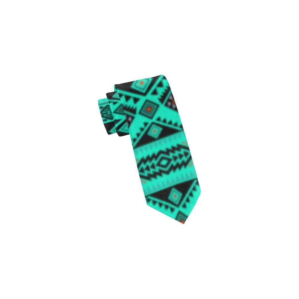 California Coast Big Seas Classic Necktie (Two Sides) Classic Necktie e-joyer 