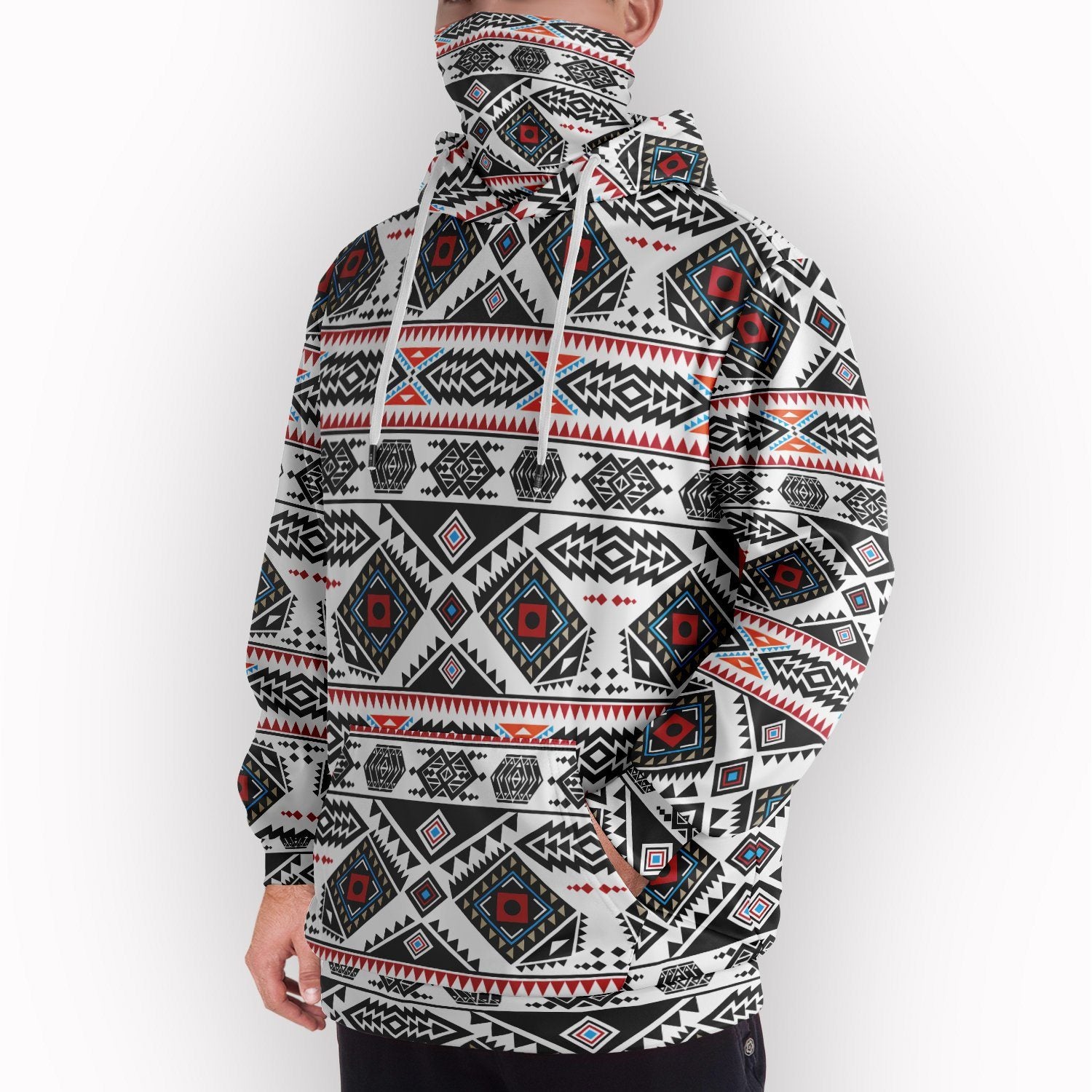 California Coast Hoodie with Face Cover 49 Dzine 
