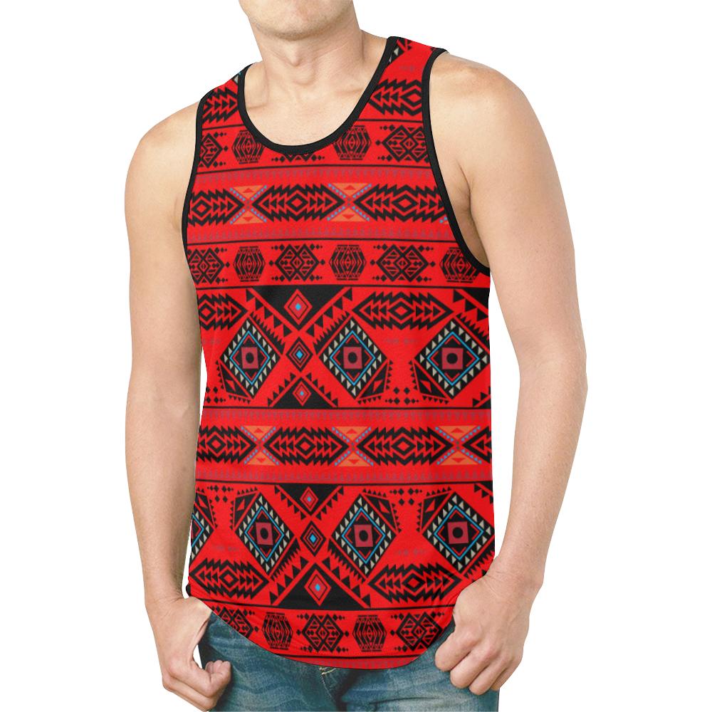 California Coast Mask New All Over Print Tank Top for Men (Model T46) New All Over Print Tank Top for Men (T46) e-joyer 