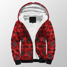 Load image into Gallery viewer, California Coast Mask Sherpa Hoodie 49 Dzine 
