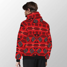 Load image into Gallery viewer, California Coast Mask Sherpa Hoodie 49 Dzine 
