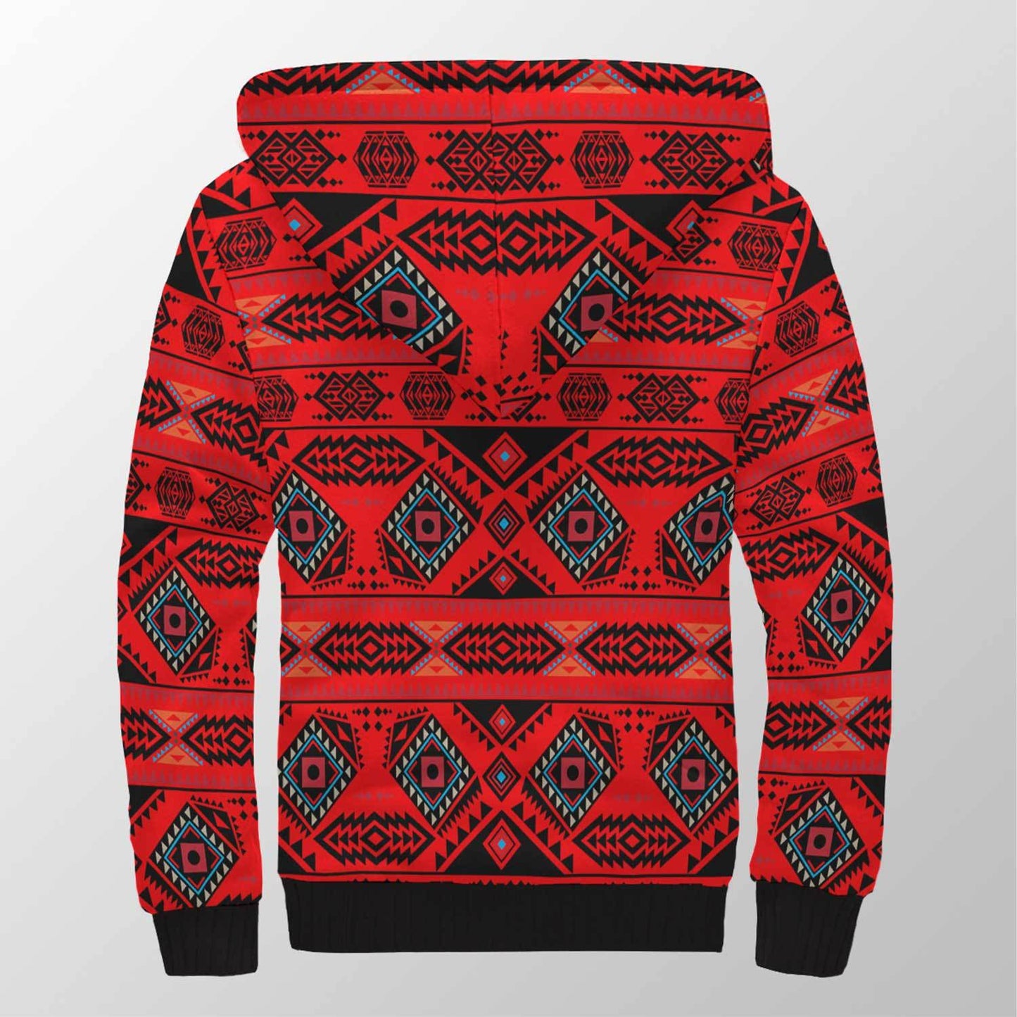 California Coast Mask Sherpa Hoodie 49 Dzine 