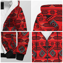 Load image into Gallery viewer, California Coast Mask Sherpa Hoodie 49 Dzine 
