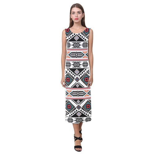 California Coast Phaedra Sleeveless Open Fork Long Dress (Model D08) Phaedra Sleeveless Open Fork Long Dress (D08) e-joyer 