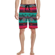 Load image into Gallery viewer, California Coast Summer Gather Men&#39;s All Over Print Casual Shorts (Model L23) Men&#39;s Casual Shorts (L23) e-joyer 
