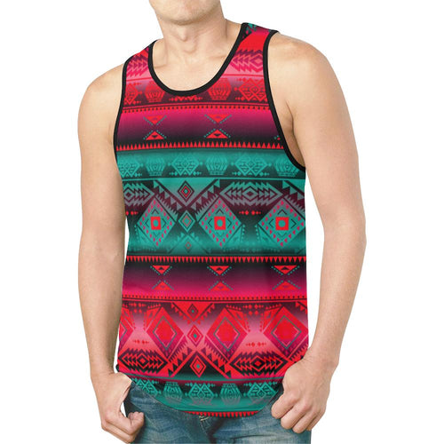 California Coast Summer Gather New All Over Print Tank Top for Men (Model T46) New All Over Print Tank Top for Men (T46) e-joyer 