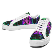 Load image into Gallery viewer, California Coast Sunrise Aapisi Low Top Canvas Shoes White Sole 49 Dzine 
