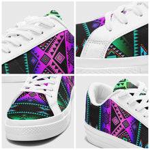 Load image into Gallery viewer, California Coast Sunrise Aapisi Low Top Canvas Shoes White Sole 49 Dzine 
