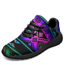 Load image into Gallery viewer, California Coast Sunrise Ikkaayi Sport Sneakers 49 Dzine US Women 4.5 / US Youth 3.5 / EUR 35 Black Sole 
