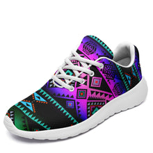 Load image into Gallery viewer, California Coast Sunrise Ikkaayi Sport Sneakers 49 Dzine US Women 4.5 / US Youth 3.5 / EUR 35 White Sole 
