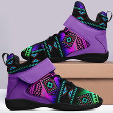 Load image into Gallery viewer, California Coast Sunrise Ipottaa Basketball / Sport High Top Shoes - Black Sole 49 Dzine 
