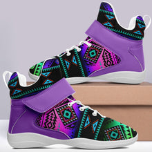 Load image into Gallery viewer, California Coast Sunrise Ipottaa Basketball / Sport High Top Shoes - White Sole 49 Dzine 
